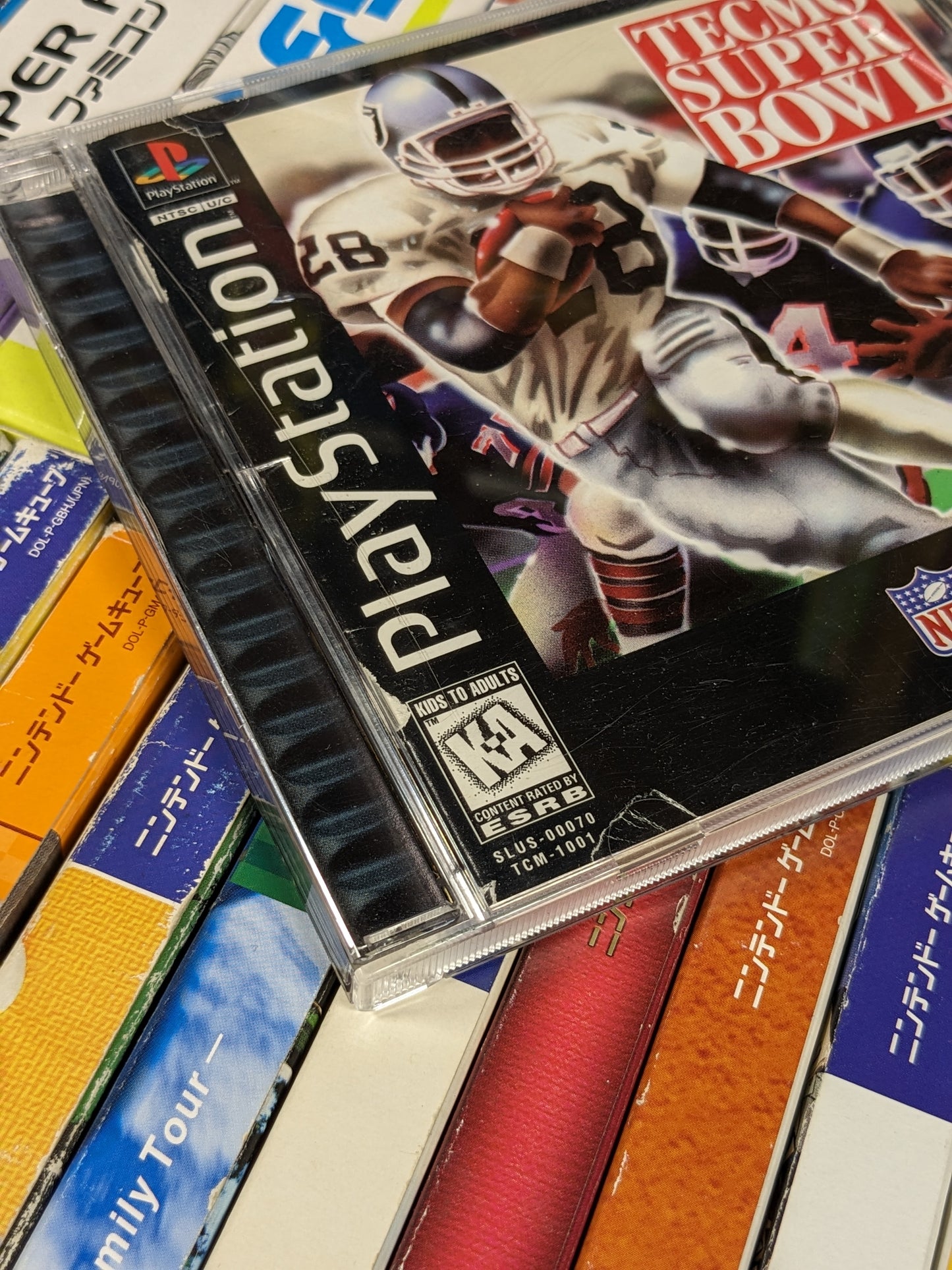 Tecmo Super Bowl Sony PS1 CIB