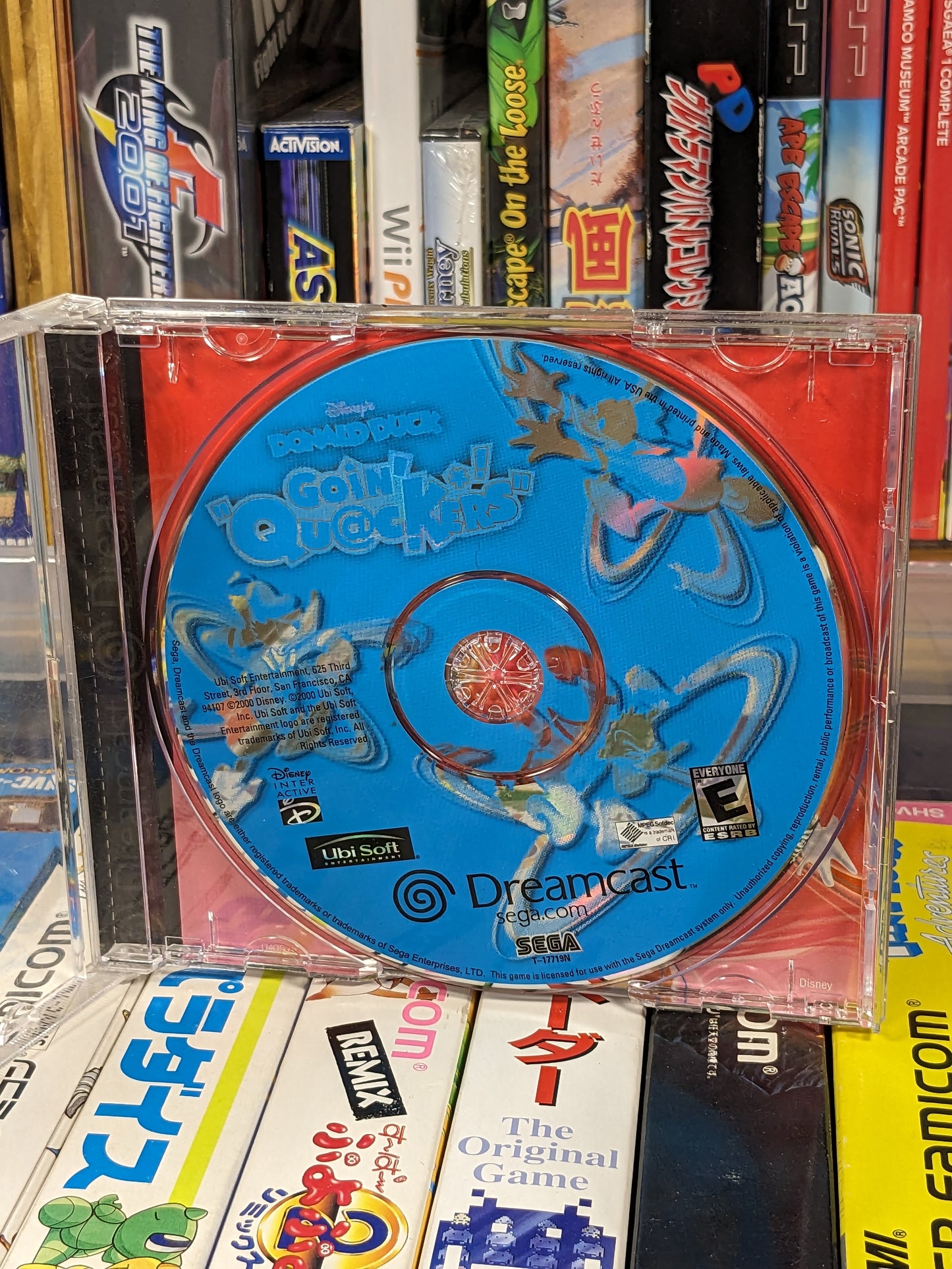 Donald Duck Goin' Quackers Sega Dreamcast Boxed