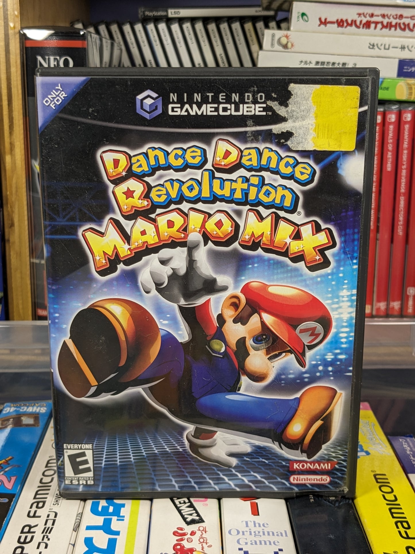 Dance Dance Revolution Mario Mix Nintendo Gamecube CIB