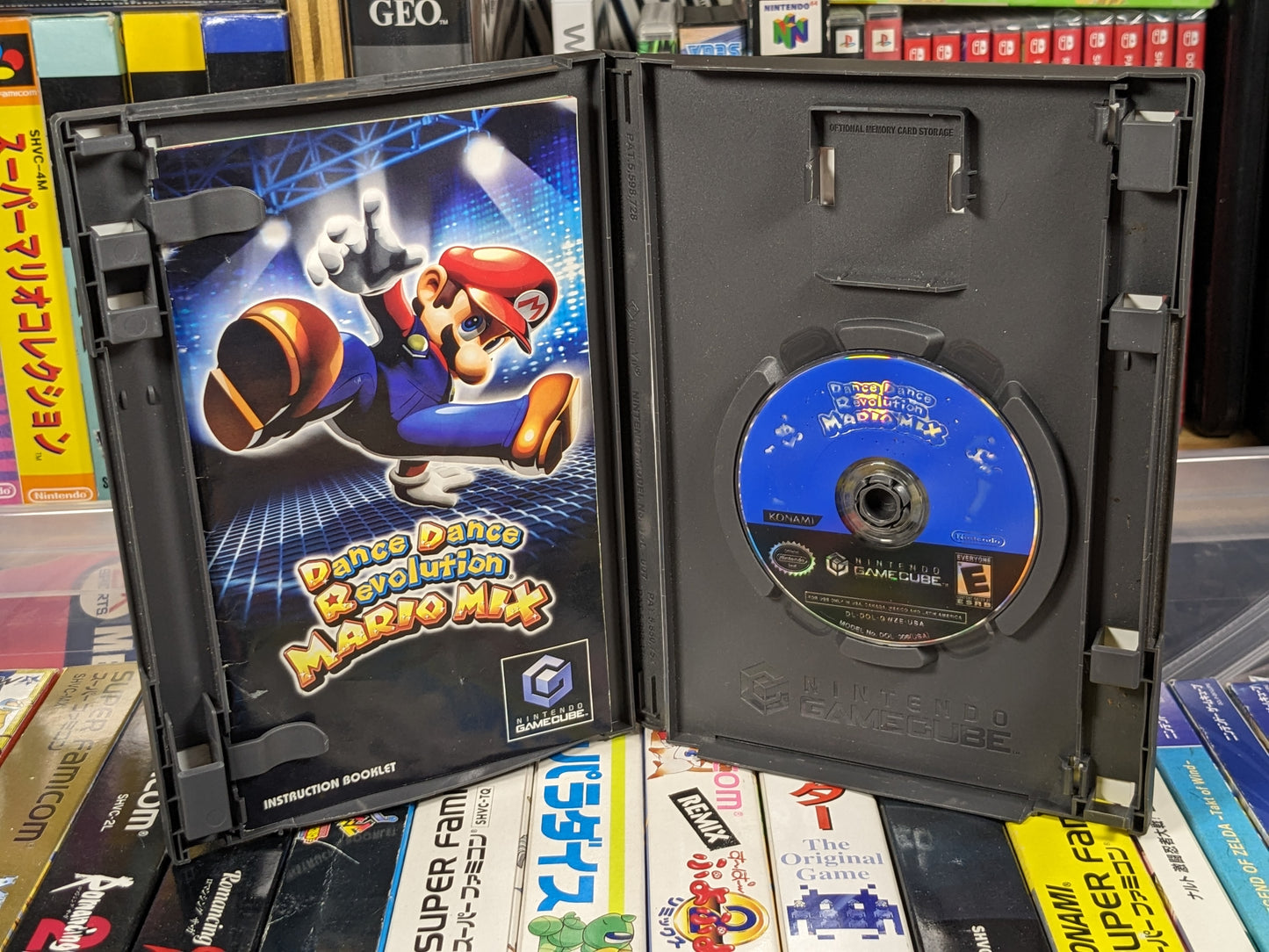 Dance Dance Revolution Mario Mix Nintendo Gamecube CIB