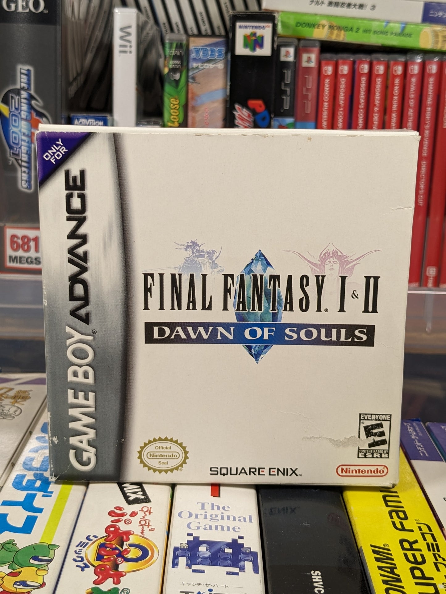 Final Fantasy I & II Dawn of Souls GBA CIB