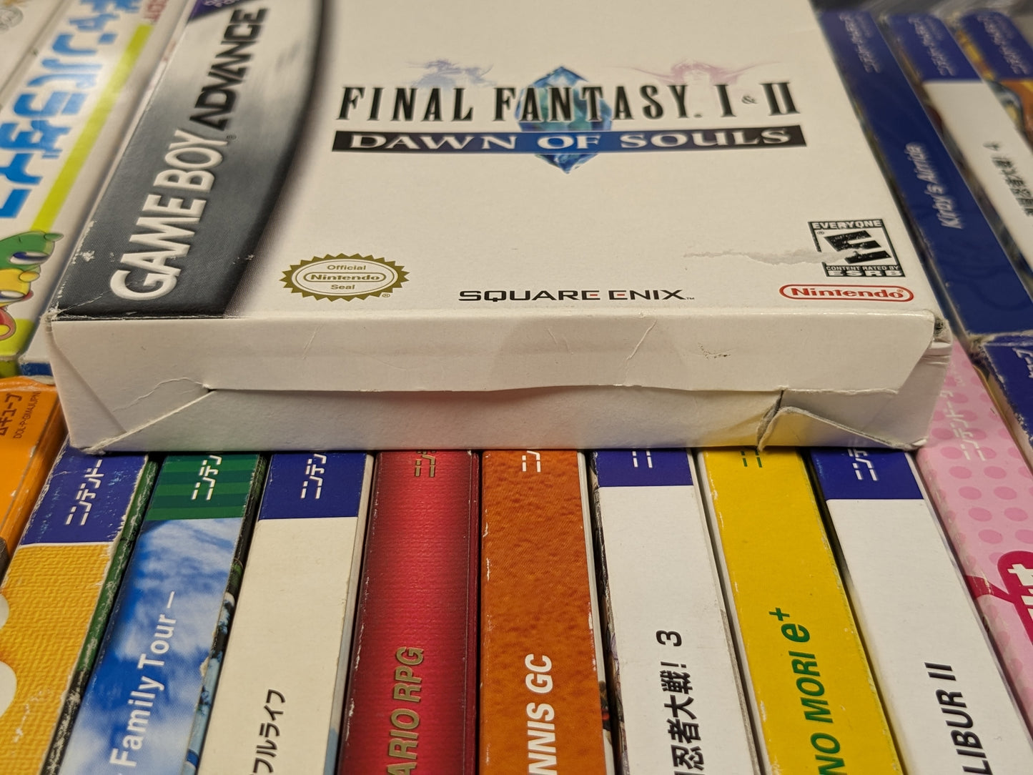 Final Fantasy I & II Dawn of Souls GBA CIB