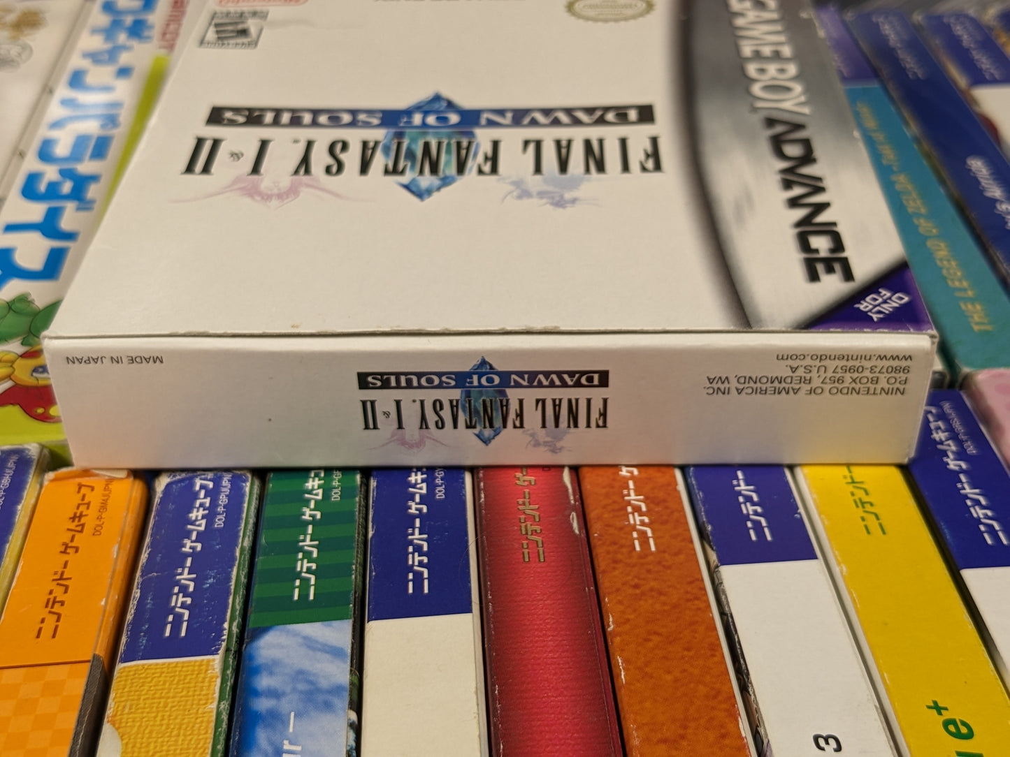 Final Fantasy I & II Dawn of Souls GBA CIB