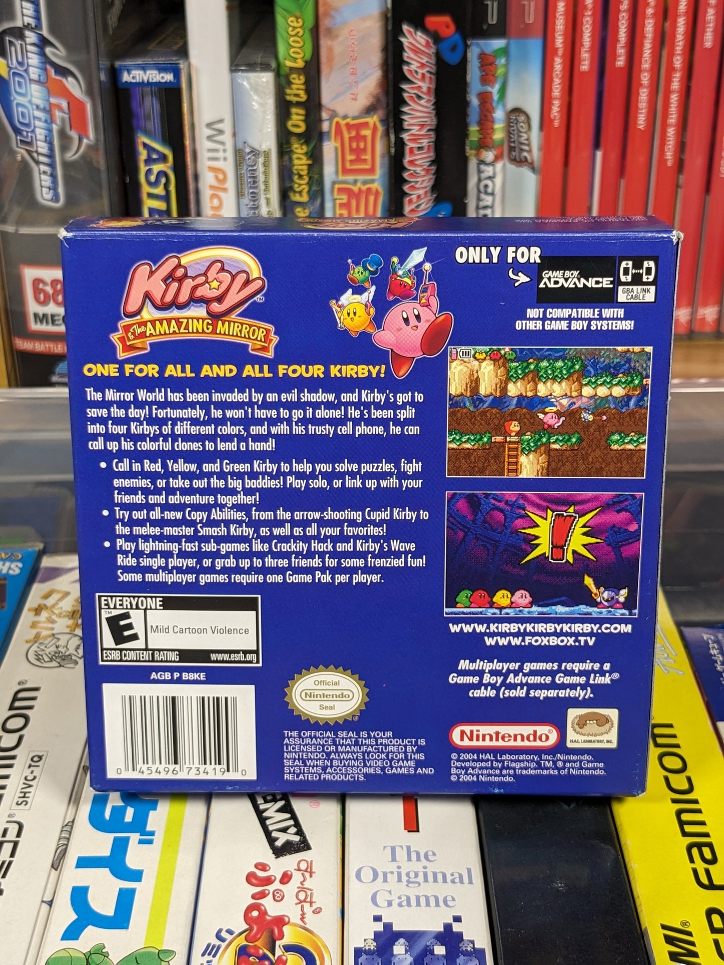 Kirby & the Amazing Mirror GBA CIB