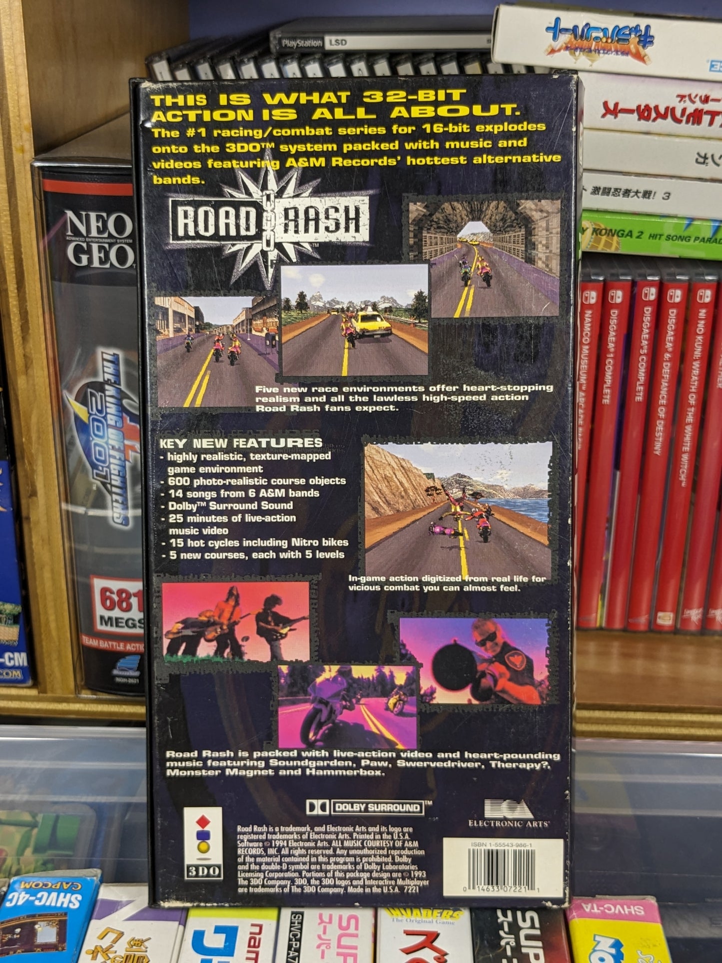 Road Rash 3DO Boxed