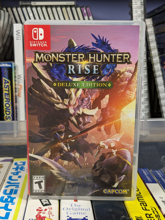 Monster Hunter Rise Deluxe Edition Nintendo Switch CIB