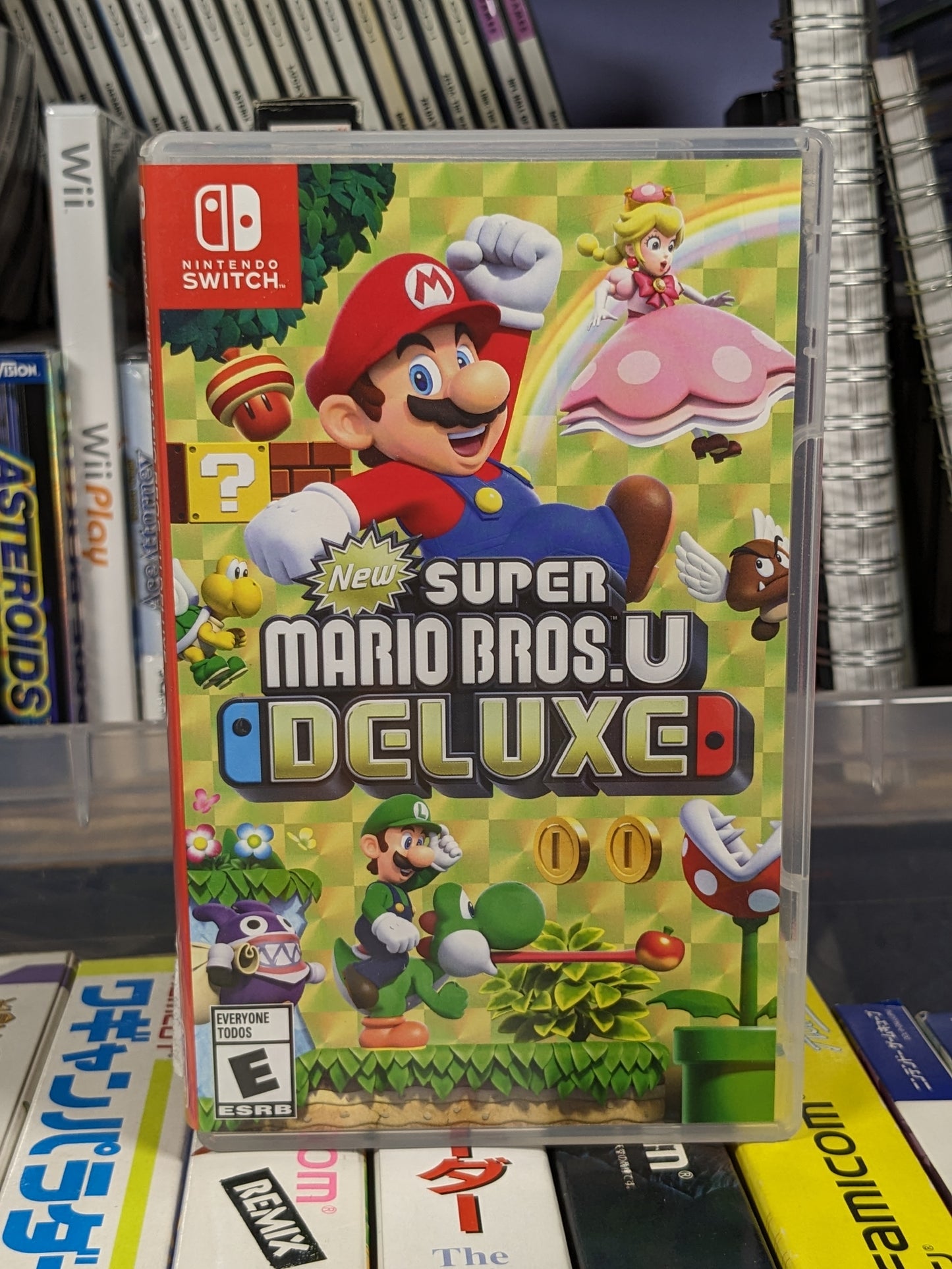 New Super Mario Bros U Deluxe Nintendo Switch CIB