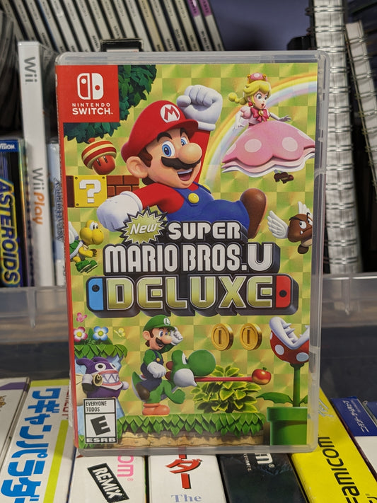 New Super Mario Bros U Deluxe Nintendo Switch CIB