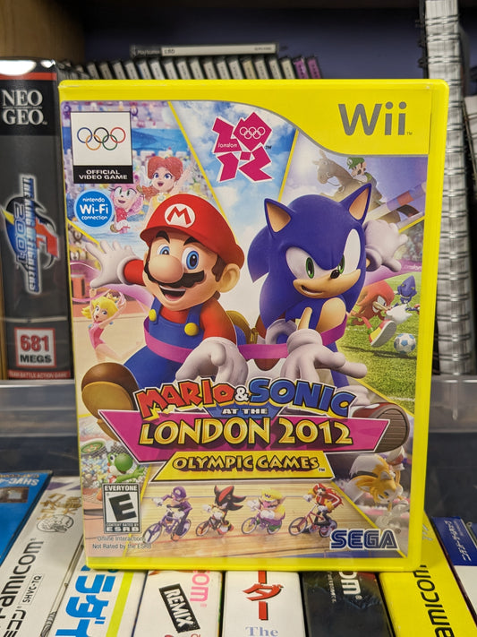 Mario & Sonic at the London 2012 Olympic Games Nintendo Wii CIB