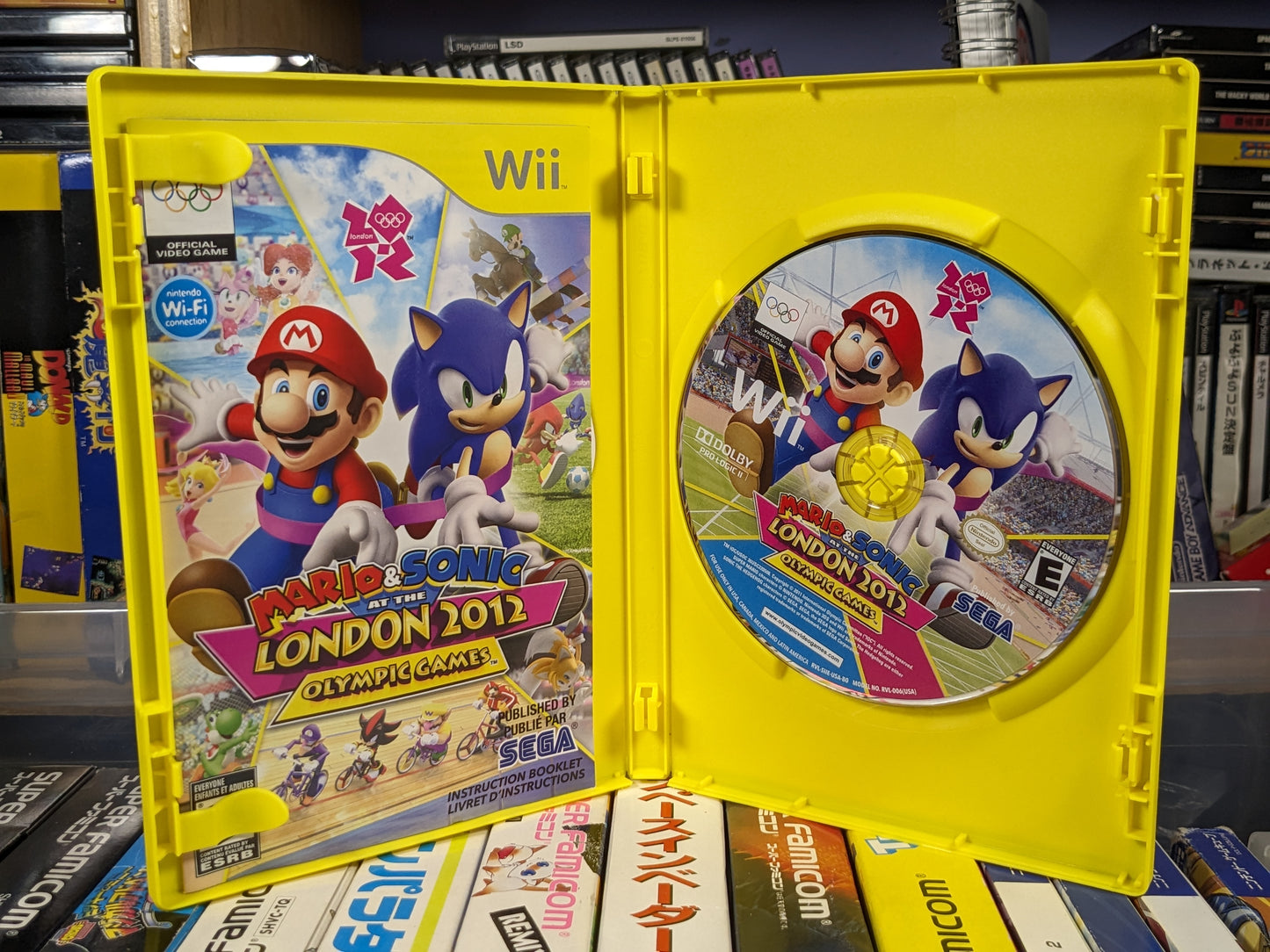 Mario & Sonic at the London 2012 Olympic Games Nintendo Wii CIB