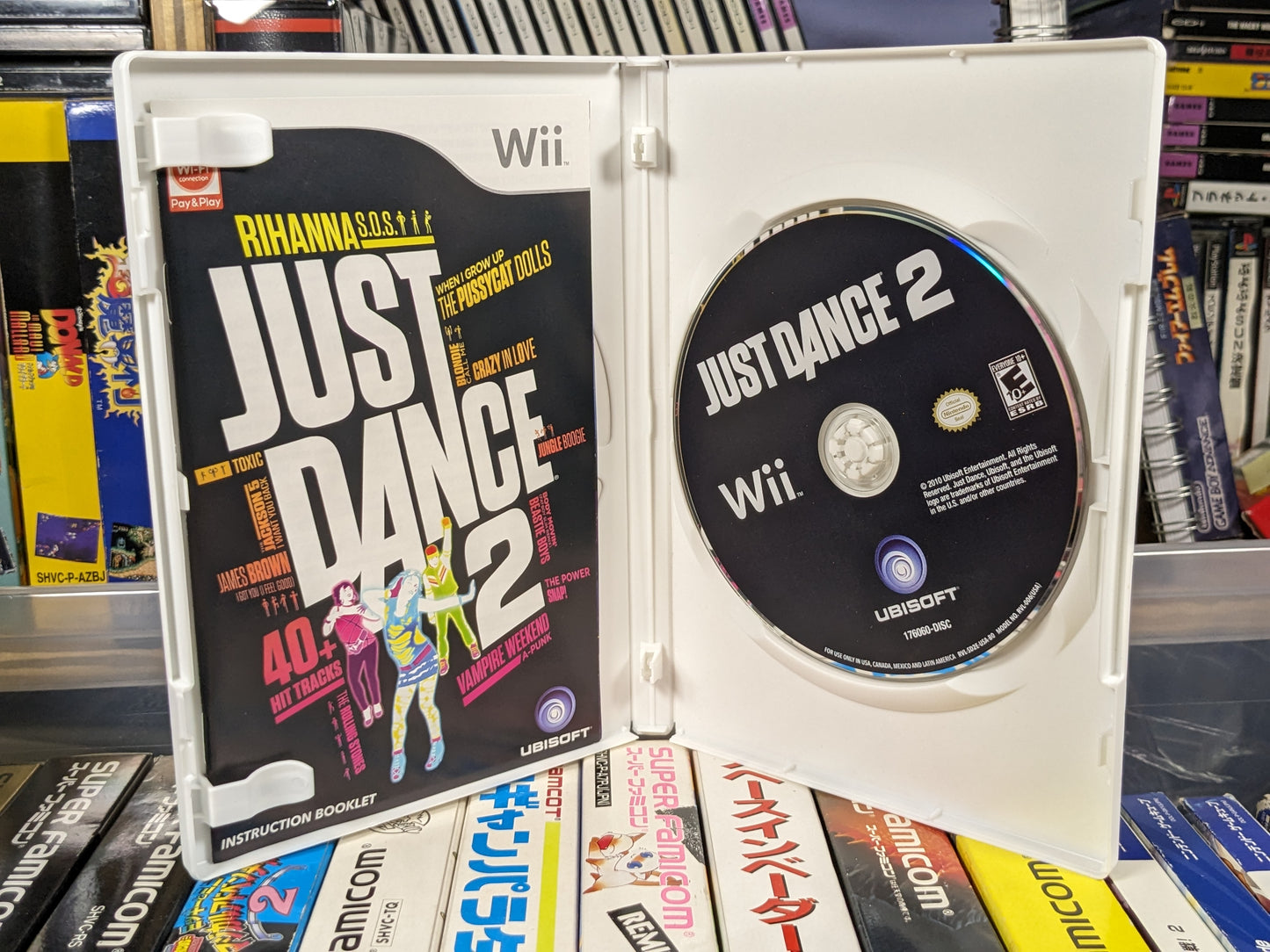 Just Dance 2 & 4 Nintendo Wii CIB