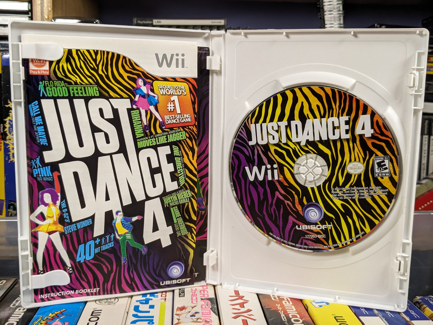 Just Dance 2 & 4 Nintendo Wii CIB