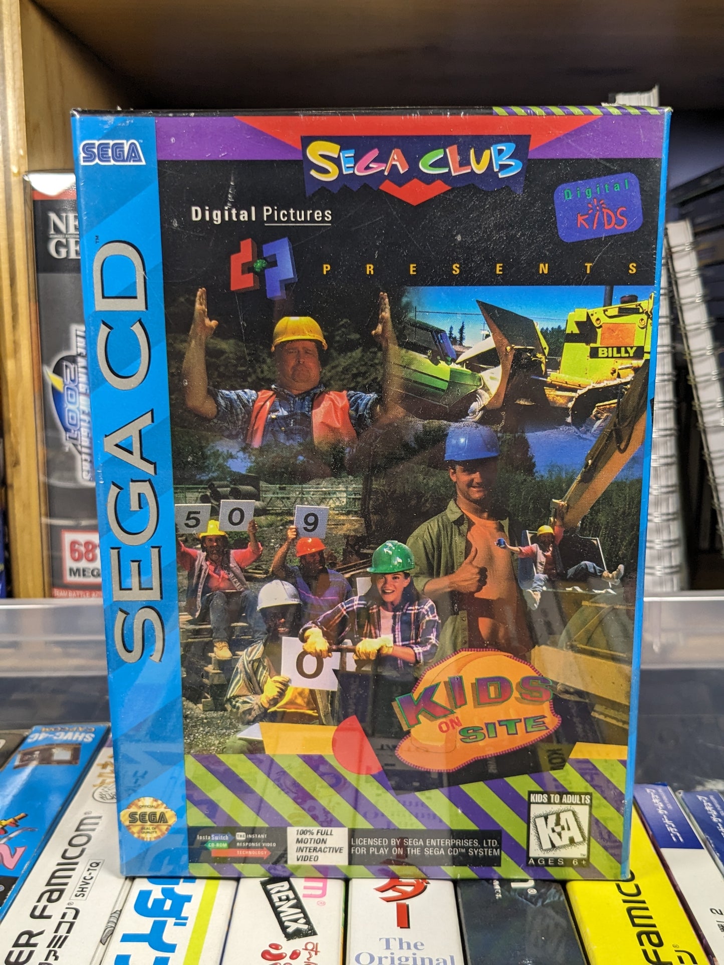 Kids on Site Sega CD SEALED