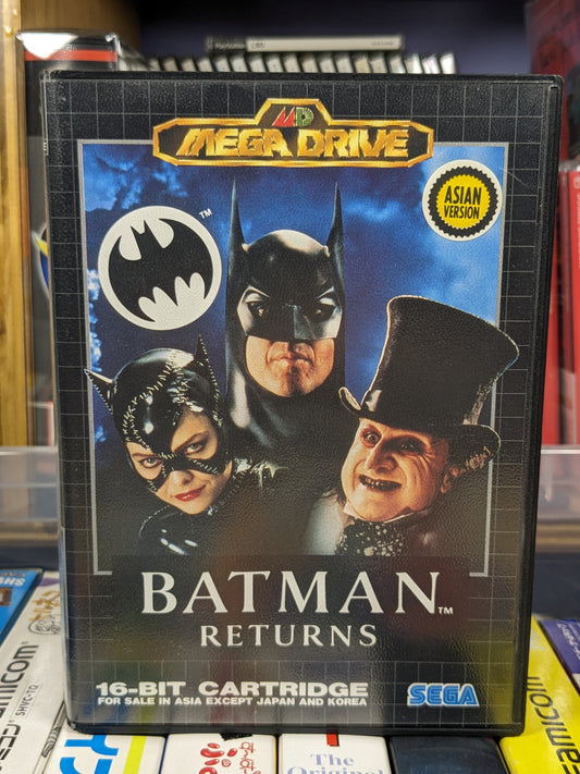 Batman Returns Sega Mega Drive Japanese Asia CIB