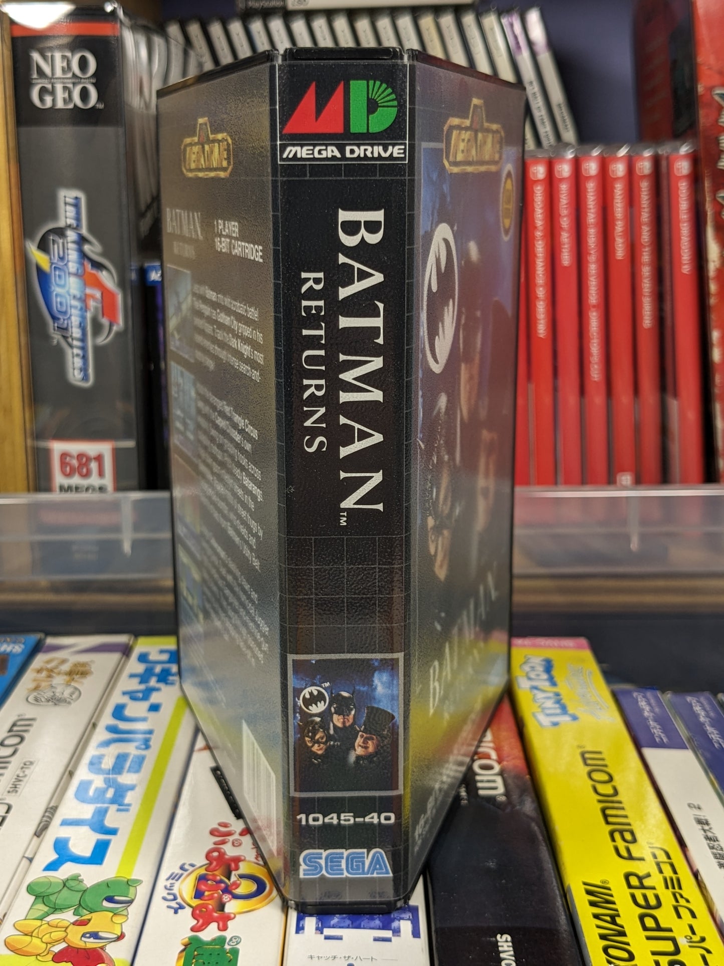 Batman Returns Sega Mega Drive Japanese Asia CIB