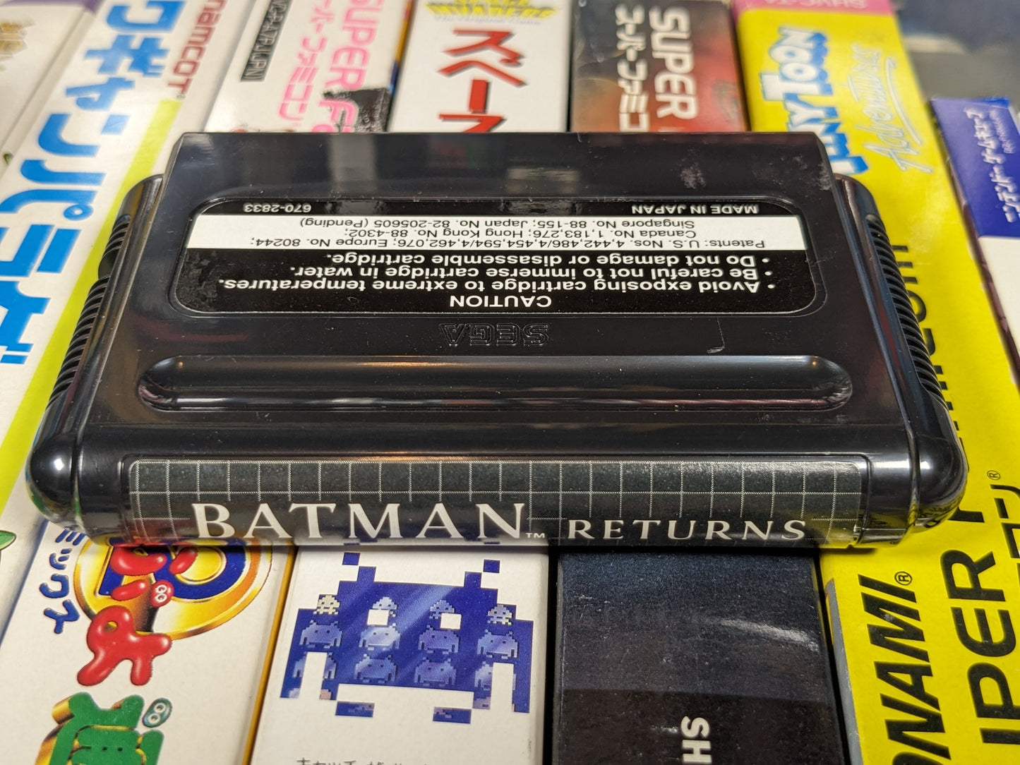 Batman Returns Sega Mega Drive Japanese Asia CIB