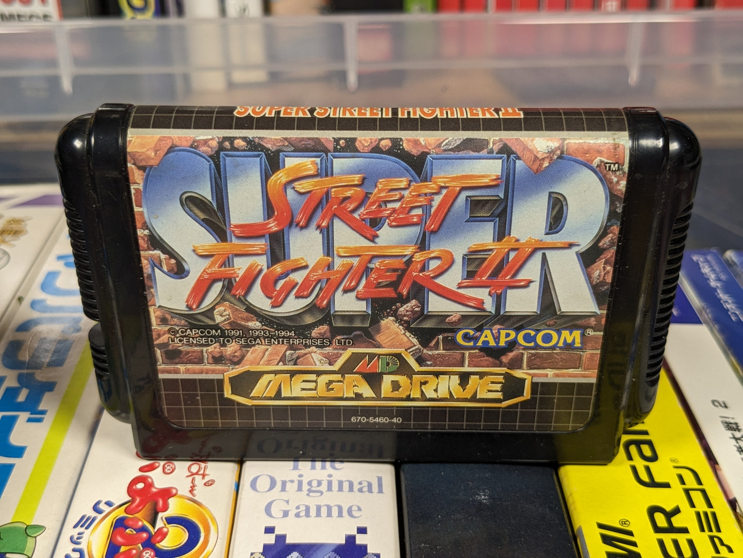 Super Street Fighter II Sega Mega Drive Japanese Asia CIB