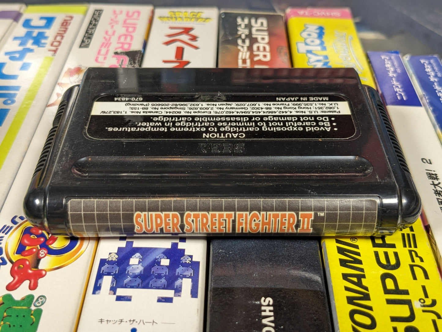 Super Street Fighter II Sega Mega Drive Japanese Asia CIB