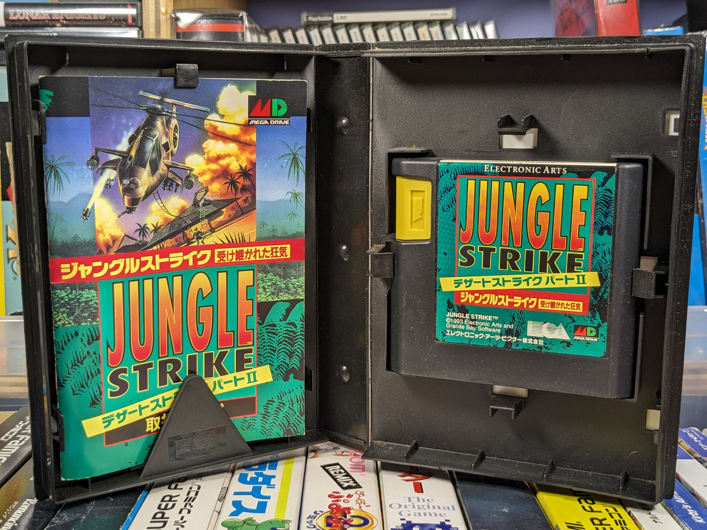 Jungle Strike Sega Mega Drive Japanese CIB