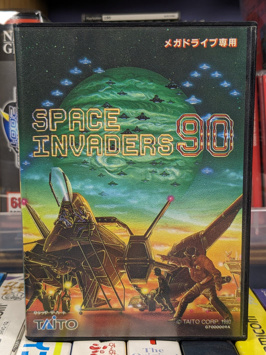 Space Invaders 90 Sega Mega Drive Japanese CIB