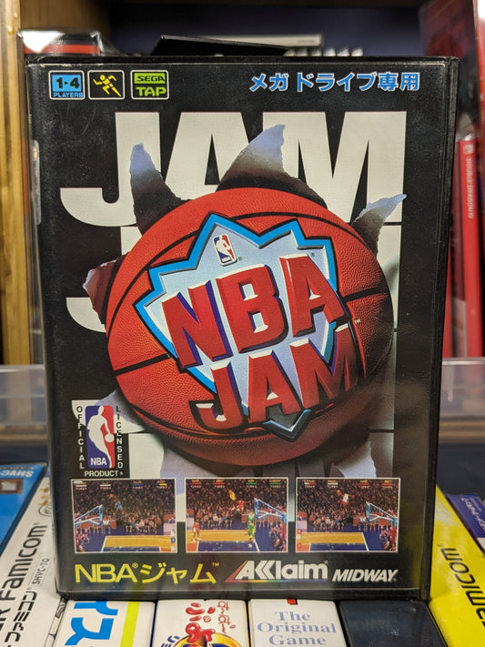 NBA Jam Sega Mega Drive Japanese CIB