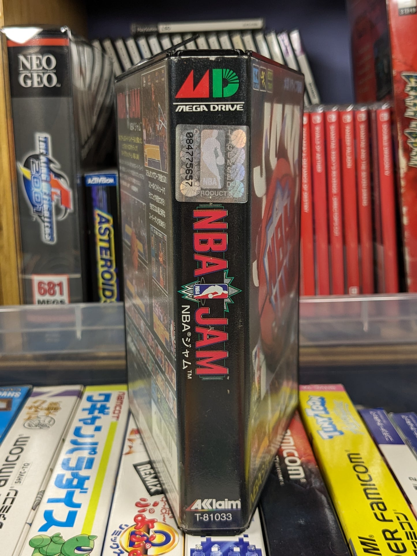 NBA Jam Sega Mega Drive Japanese CIB