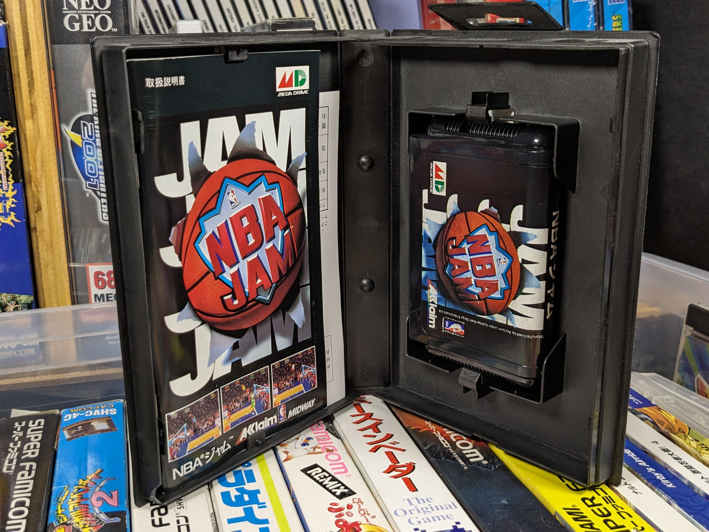 NBA Jam Sega Mega Drive Japanese CIB