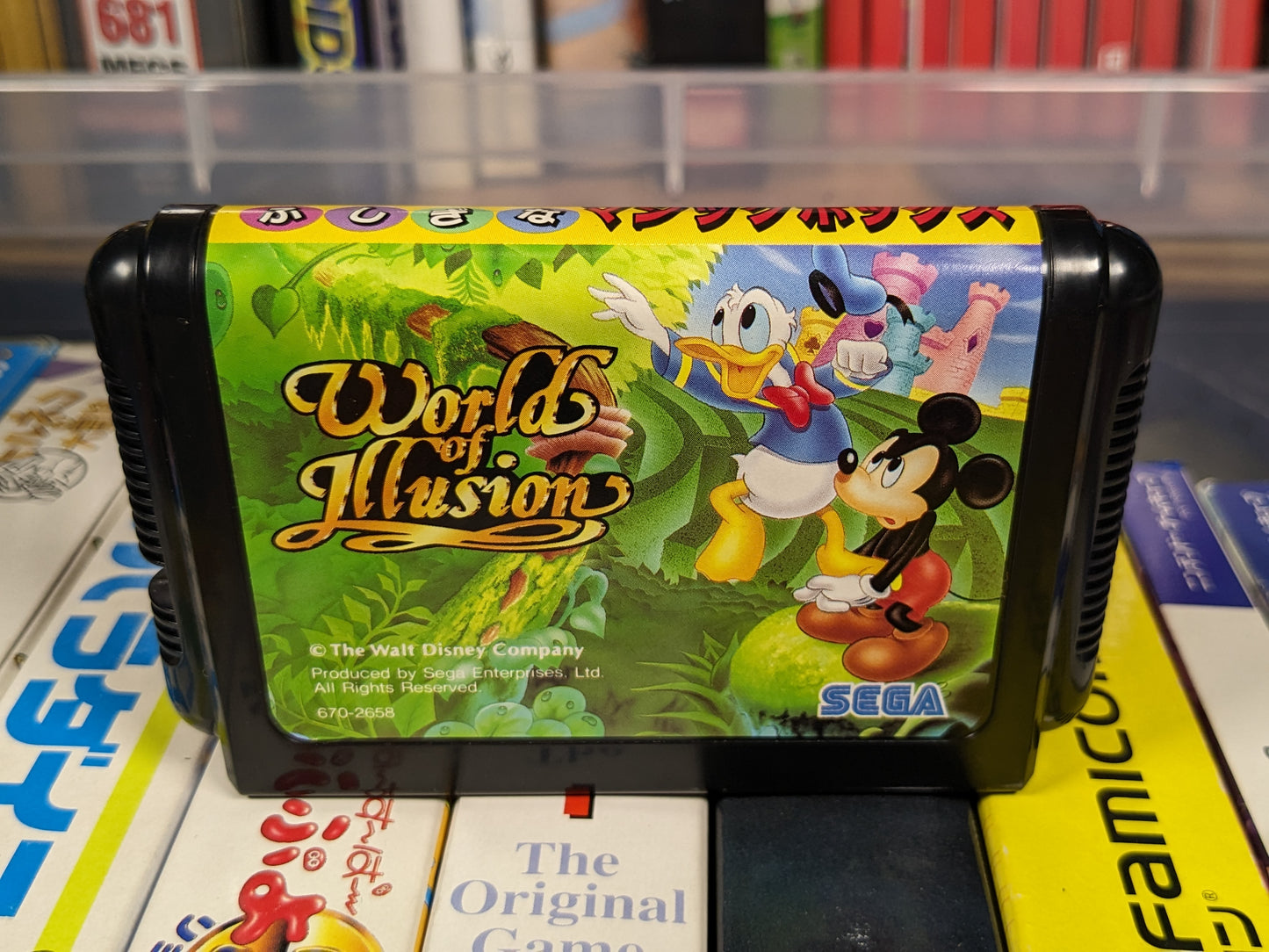 World of Illusion Sega Mega Drive Japanese CIB