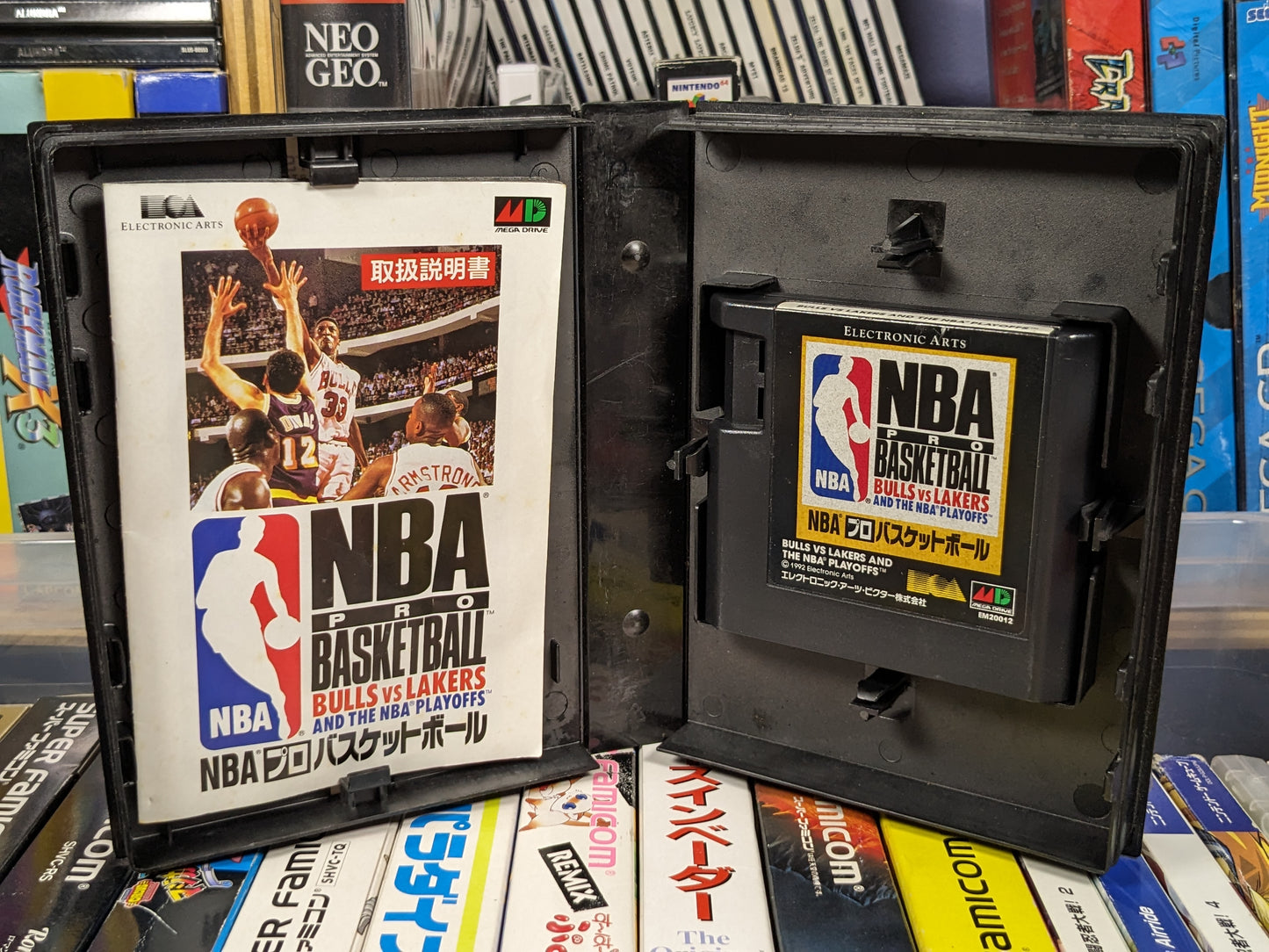 NBA Pro Basketball Sega Mega Drive Japanese CIB