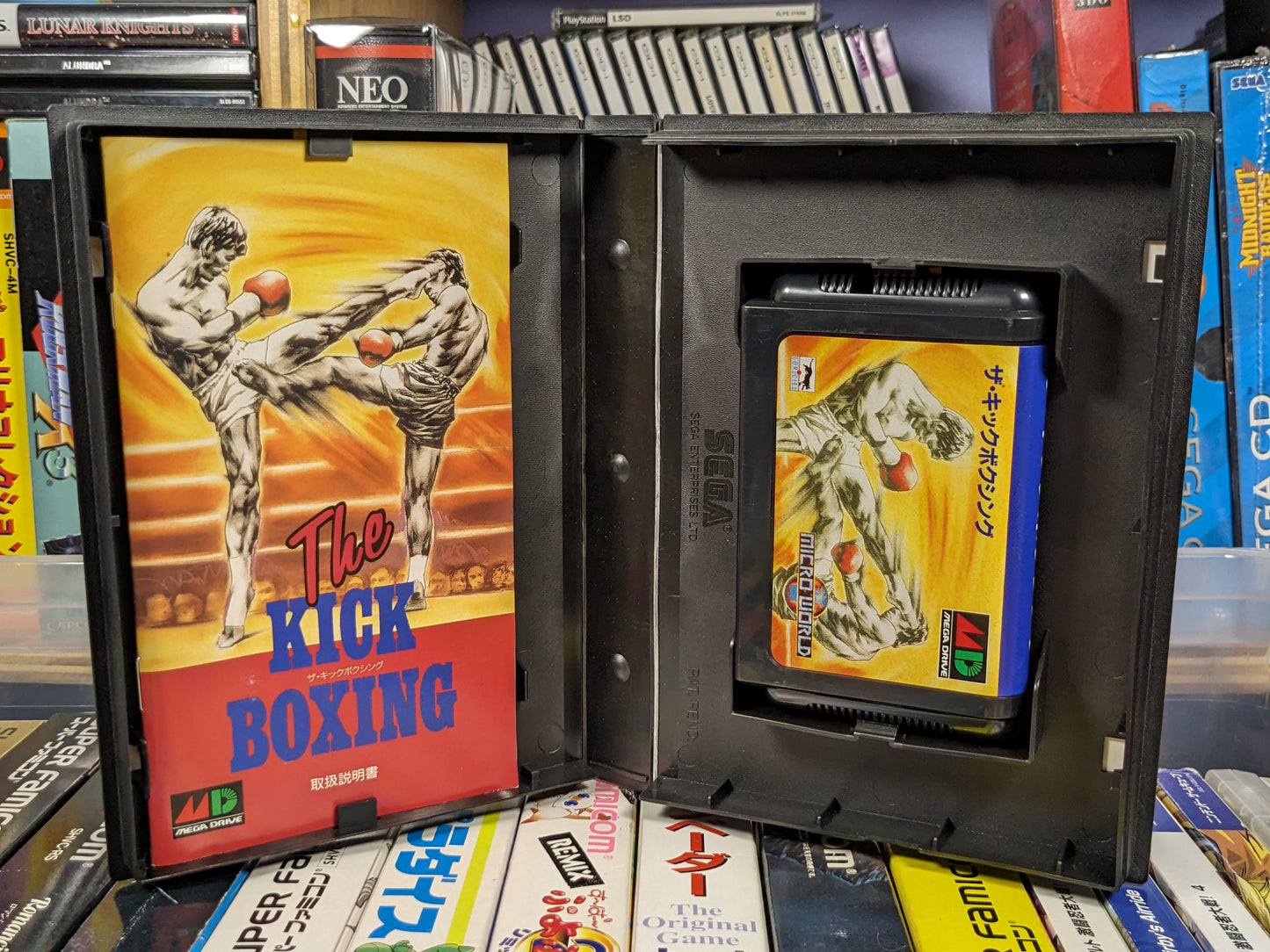 The Kick Boxing Sega Mega Drive Japanese CIB