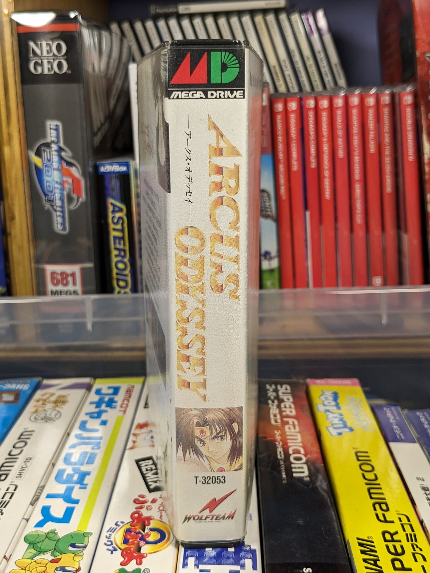 Arcus Odyssey Sega Mega Drive Japanese CIB