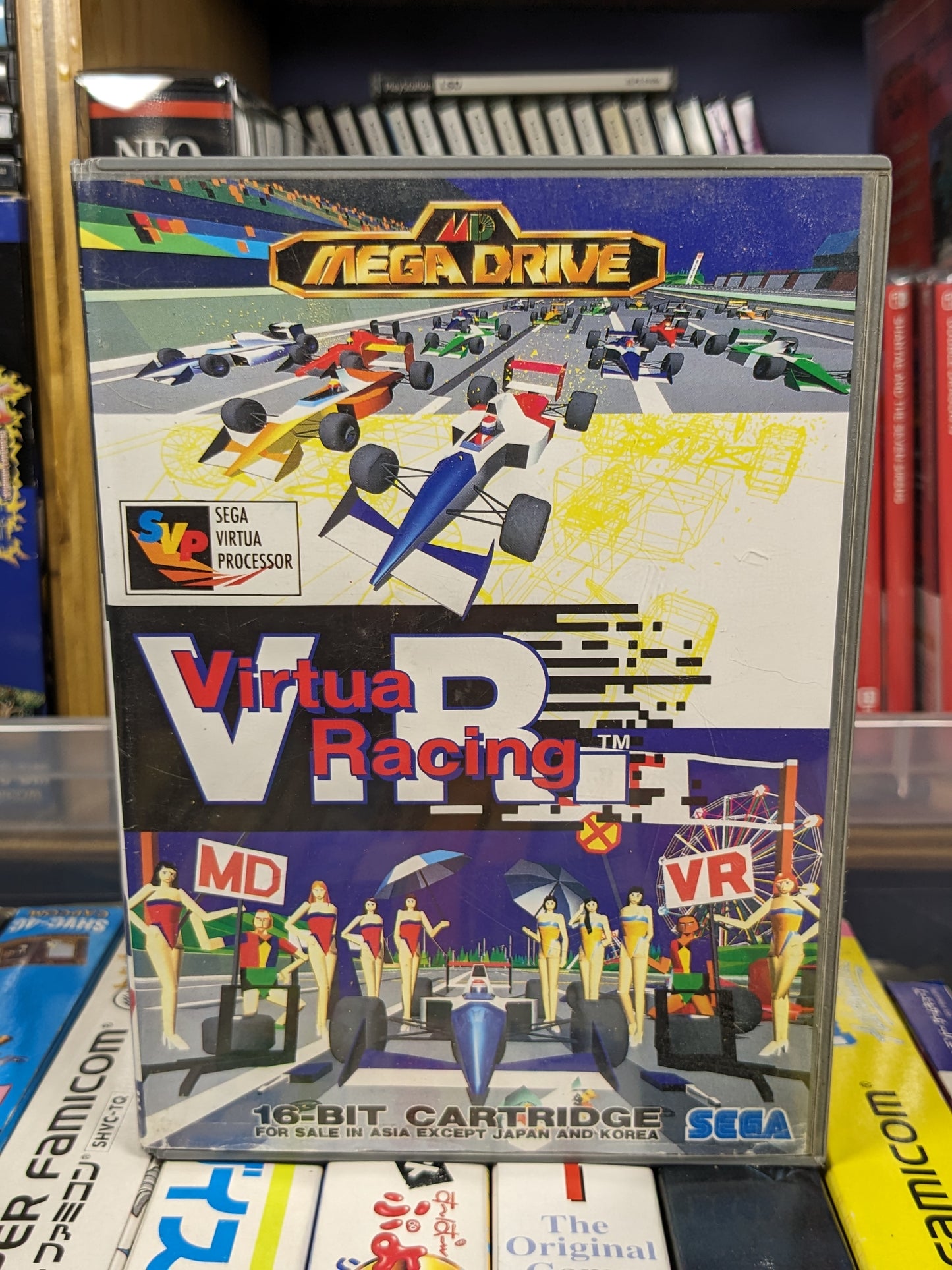 Virtua Racing Sega Mega Drive Japanese Asia CIB