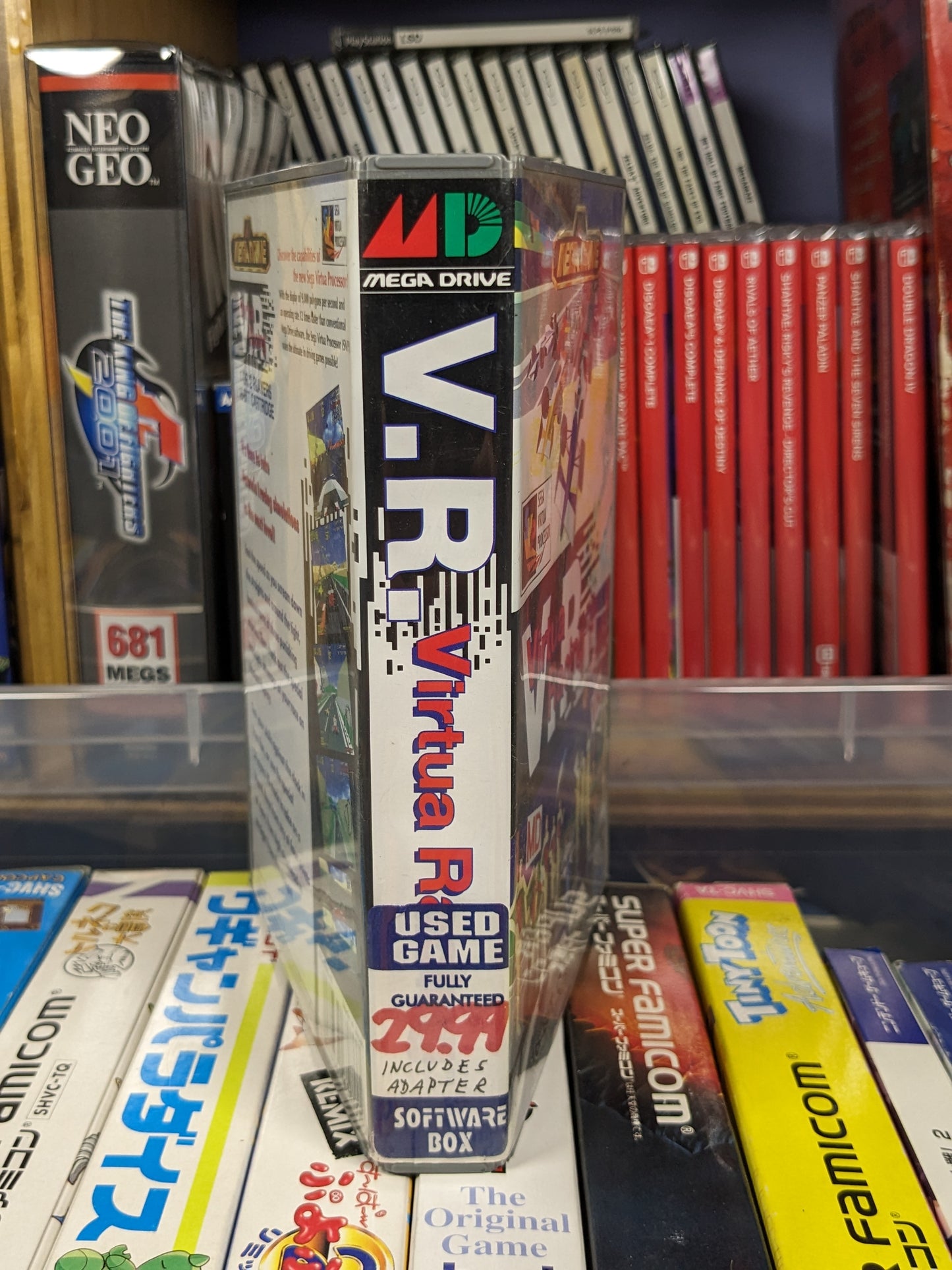 Virtua Racing Sega Mega Drive Japanese Asia CIB