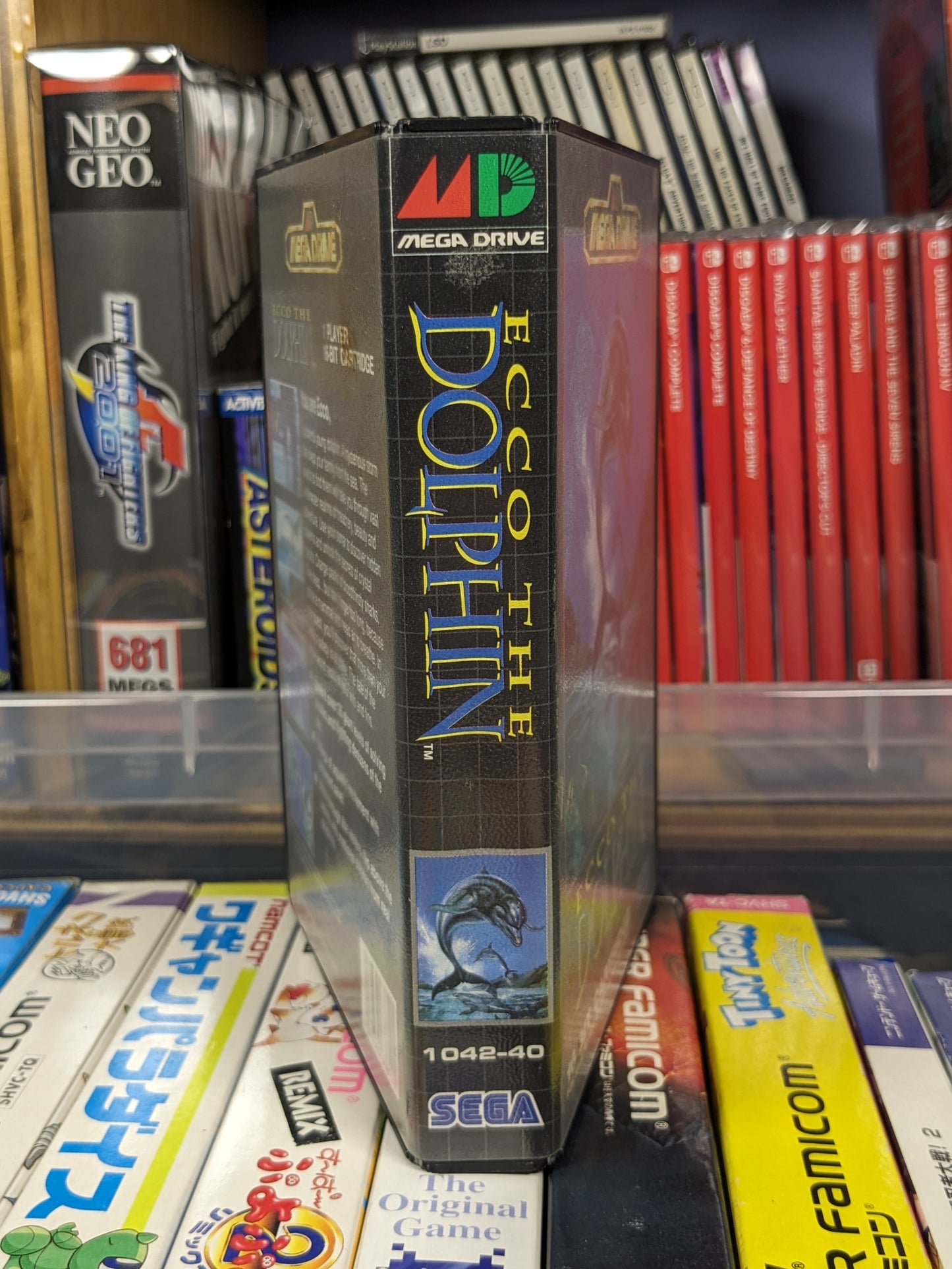 Ecco the Dolphin Sega Mega Drive Japanese Asia CIB