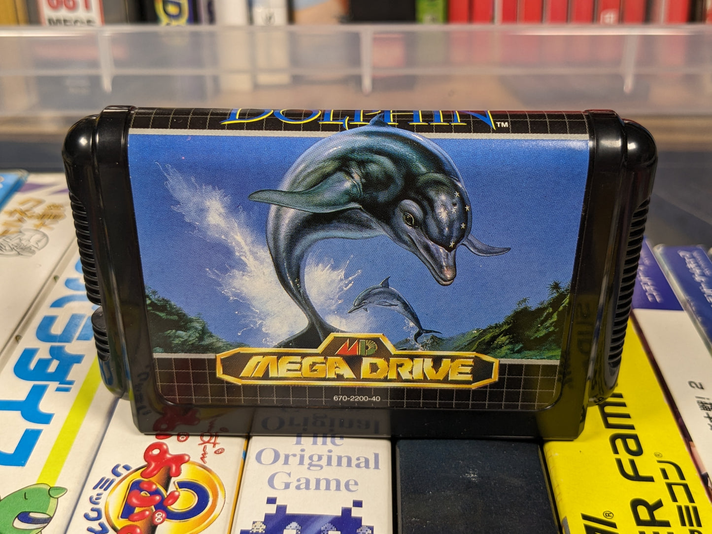 Ecco the Dolphin Sega Mega Drive Japanese Asia CIB