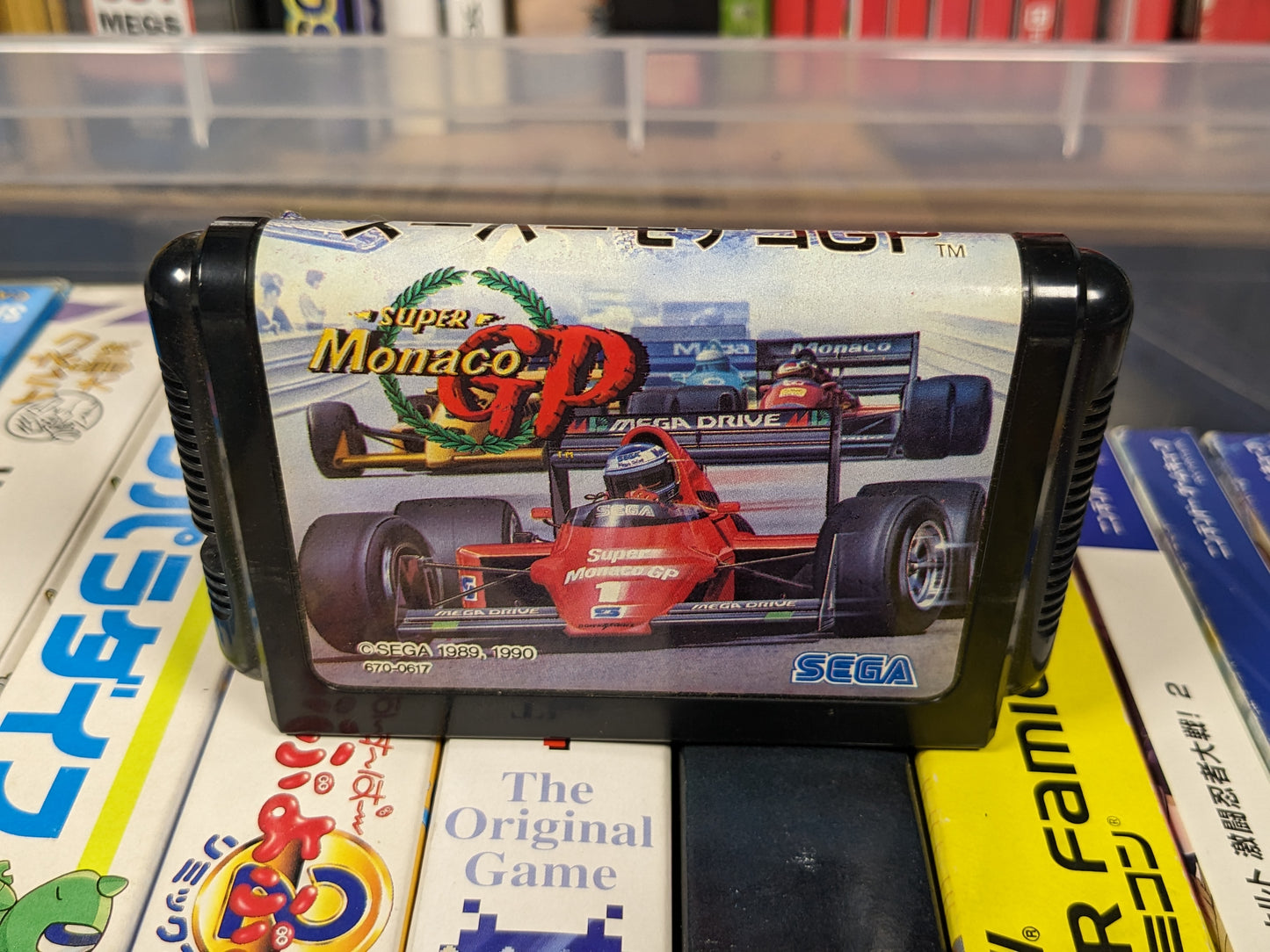 Super Monaco GP Sega Mega Drive Japanese CIB