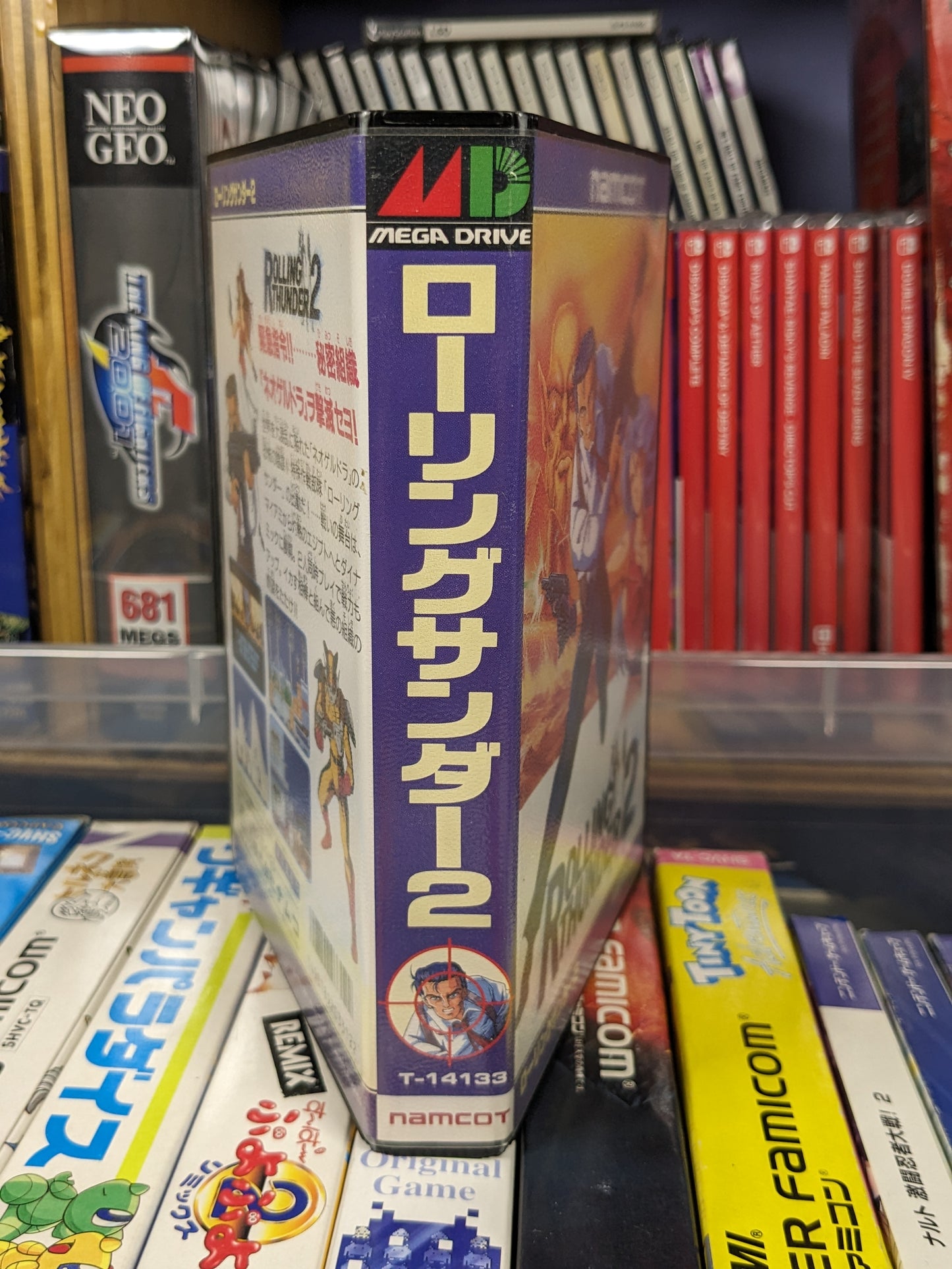 Rolling Thunder 2 Sega Mega Drive Japanese CIB