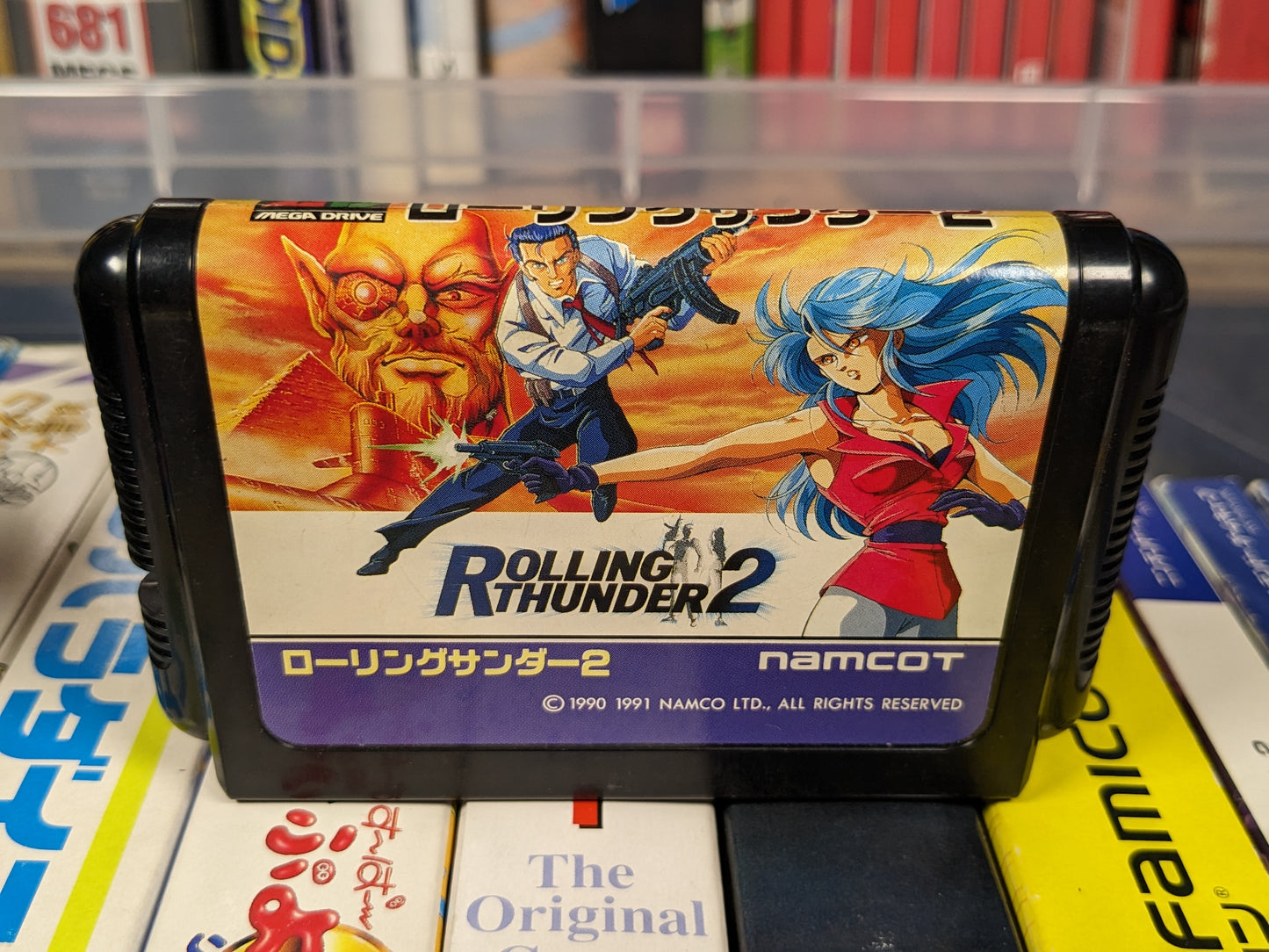 Rolling Thunder 2 Sega Mega Drive Japanese CIB