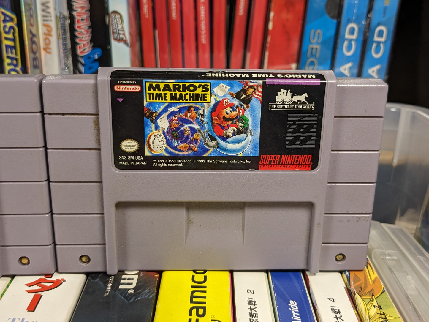 Mario's Time Machine & Mario is Missing SNES