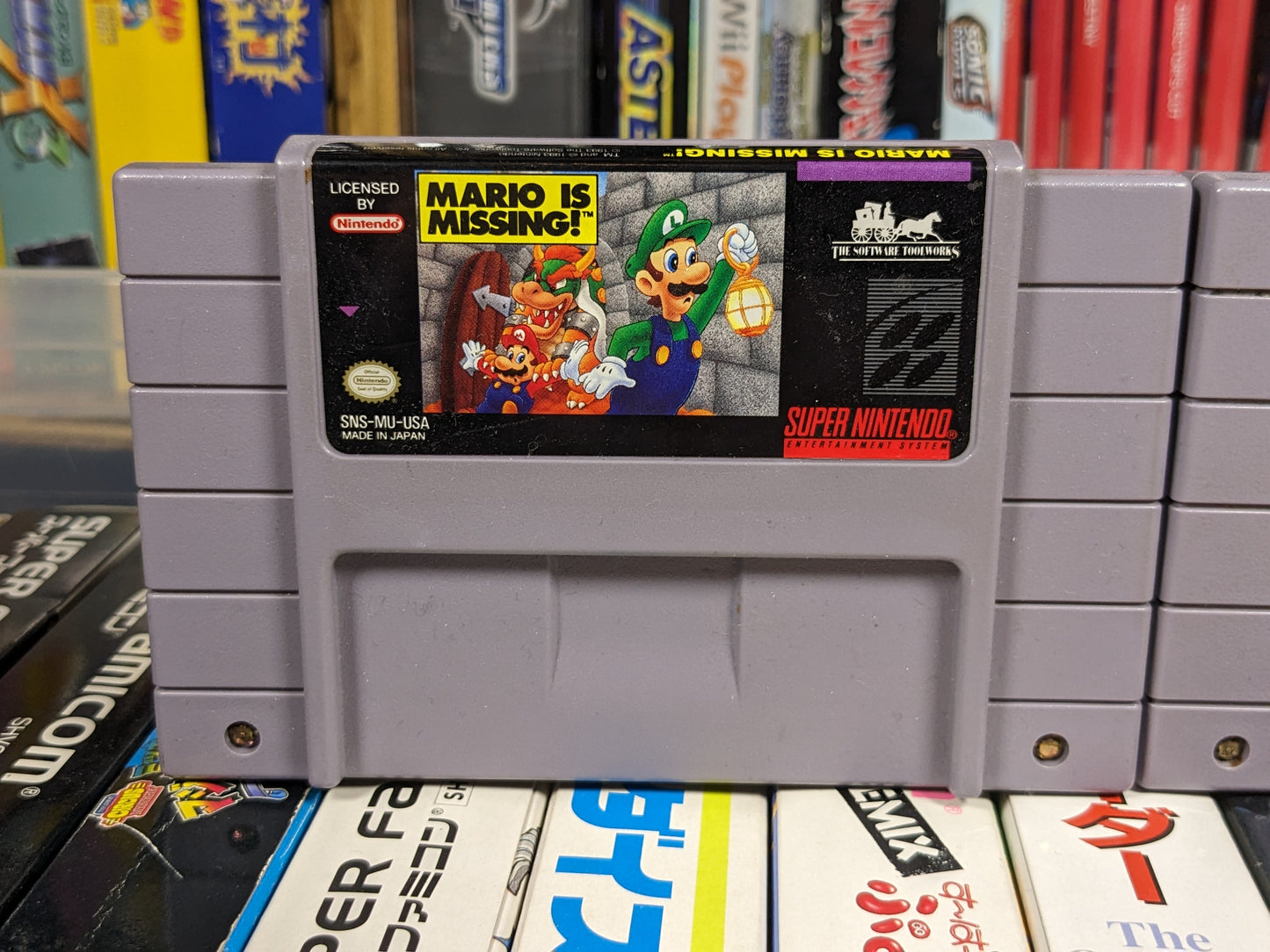 Mario's Time Machine & Mario is Missing SNES