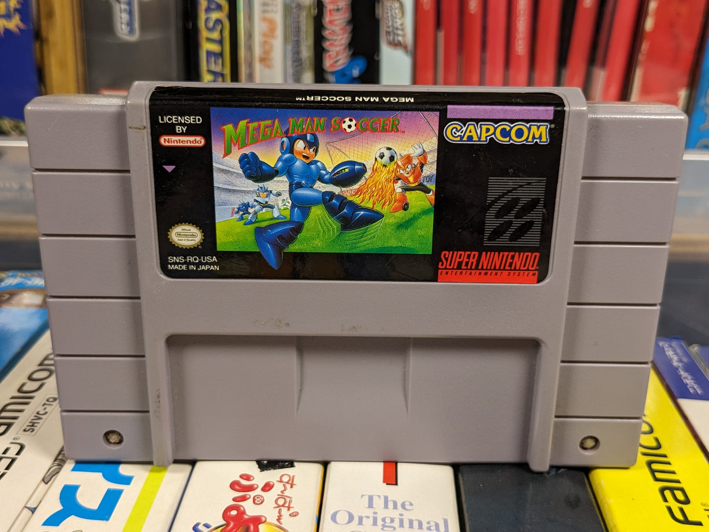 Mega Man Soccer SNES