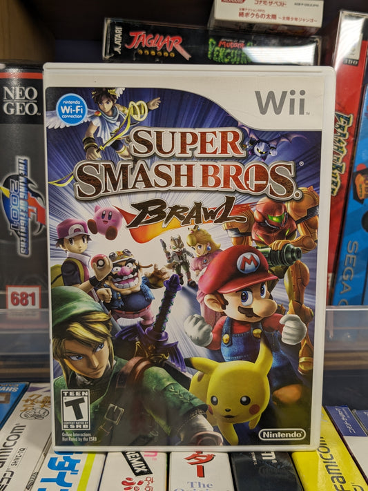 Super Smash Bros Brawl Nintendo Wii CIB