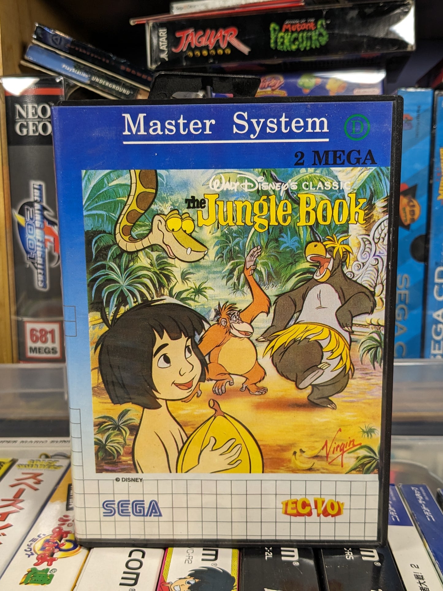 The Jungle Book Sega Master System Tec Toy CIB