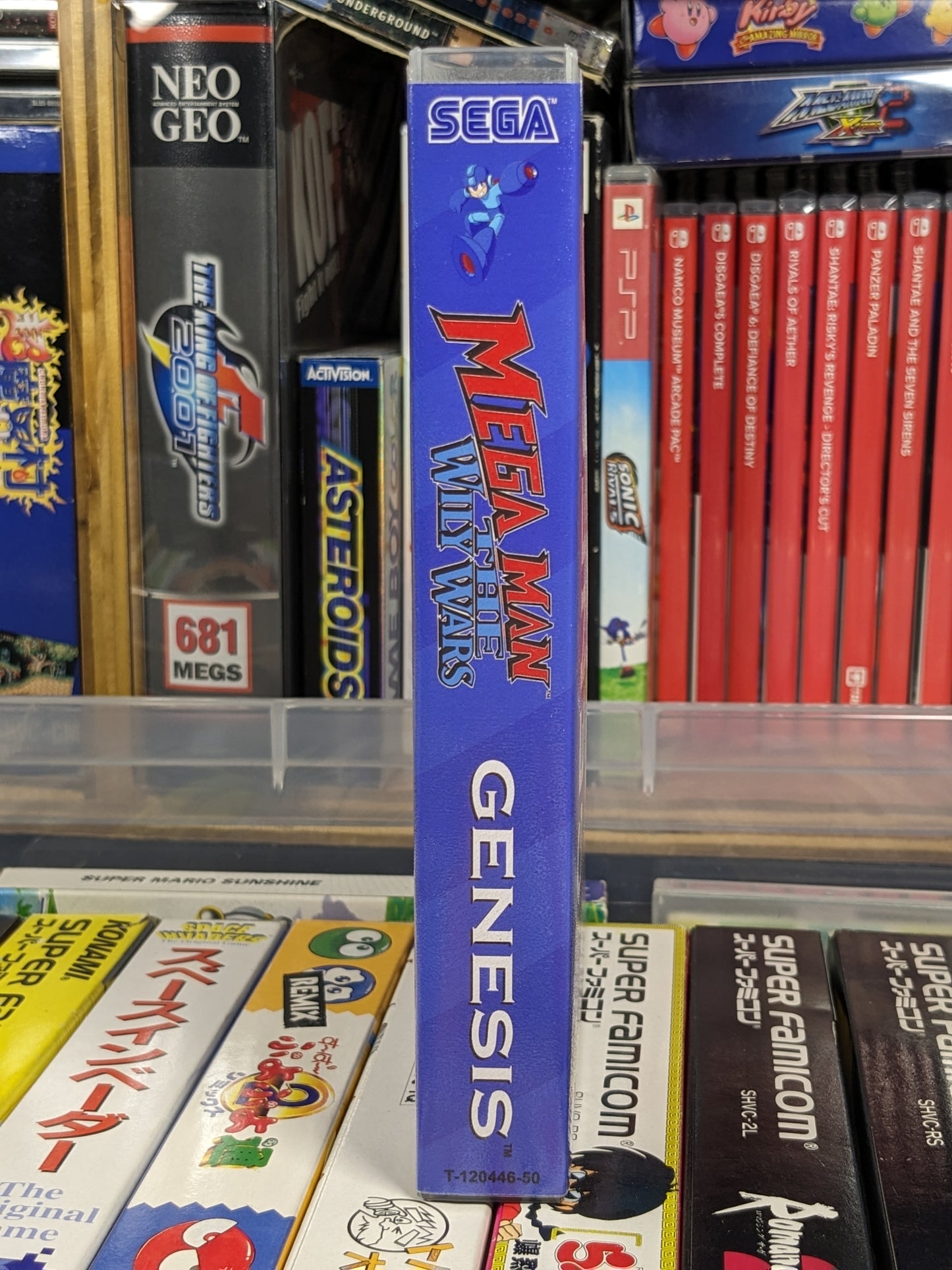 Mega Man The Wily Wars Sega Genesis Repro