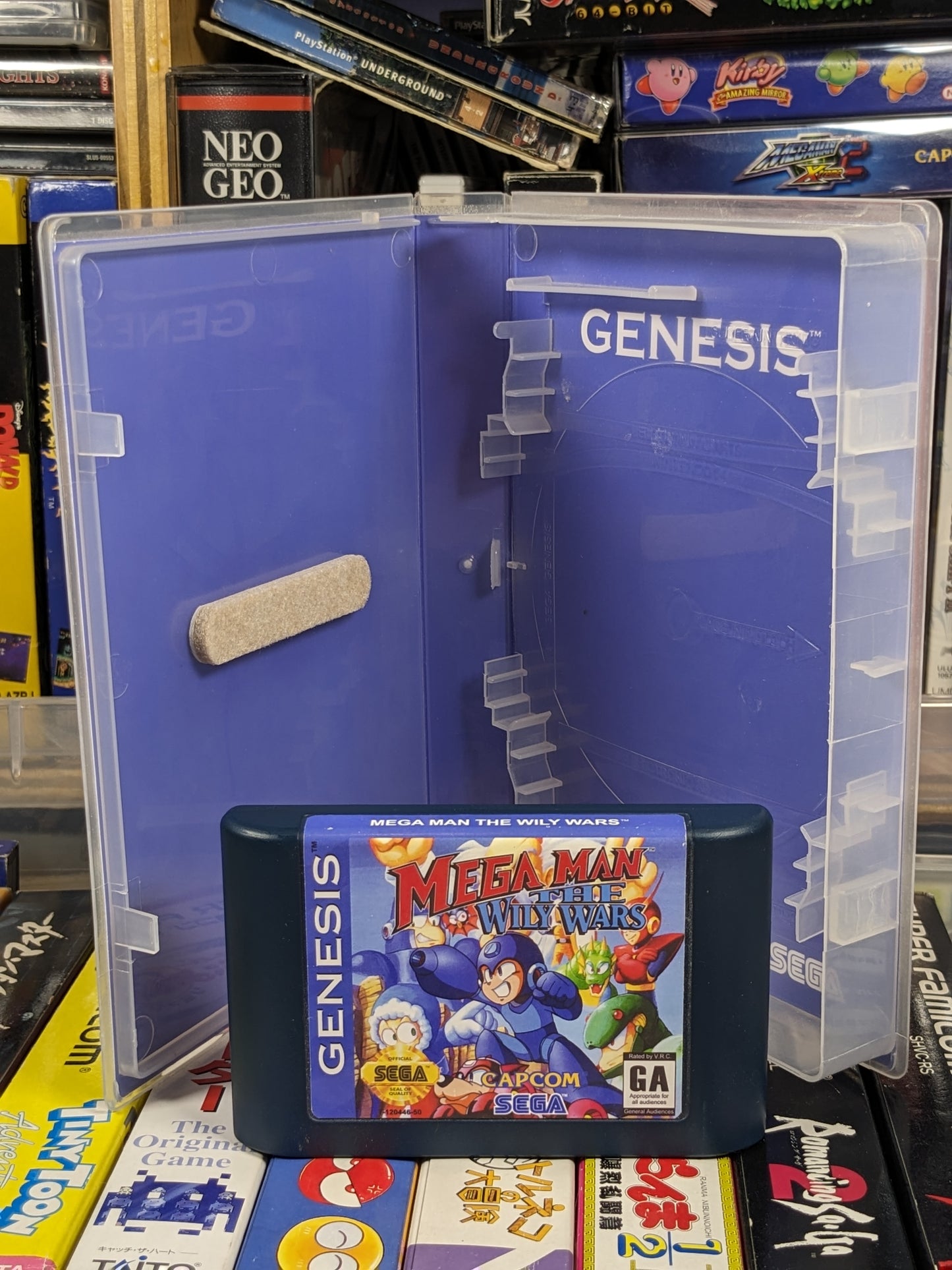 Mega Man The Wily Wars Sega Genesis Repro